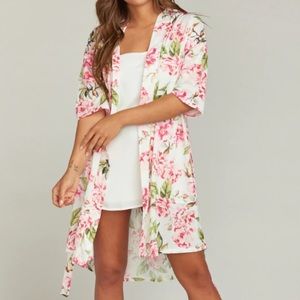 Show Me Your Mumu Brie Robe- Garden of Blooms